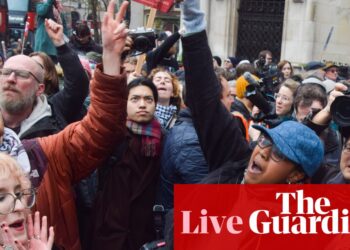 Met police says it will stop arresting people for supporting Palestine Action after high court ruling – live | Palestine Action