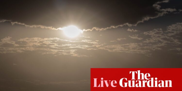 Australia swelters through fourth hottest January on record – as it happened | Australia news