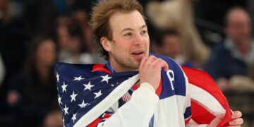 U.S. Men’s Hockey Player Clarifies Response To Trump’s Joke
