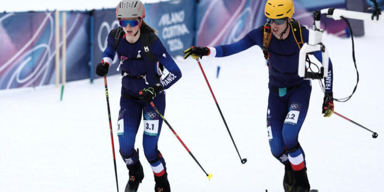France's Harrop, Anselmet take gold in dramatic mixed relay Olympic debut