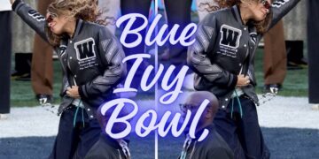 Blue Ivy Attended the Super Bowl Alongside Father Jay-Z in a Off White Letterman Jacket and Balenciaga Handbag