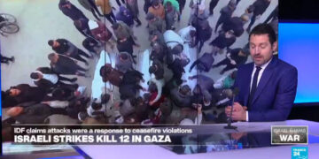 IDF claims attacks were a response to ceasefire violations