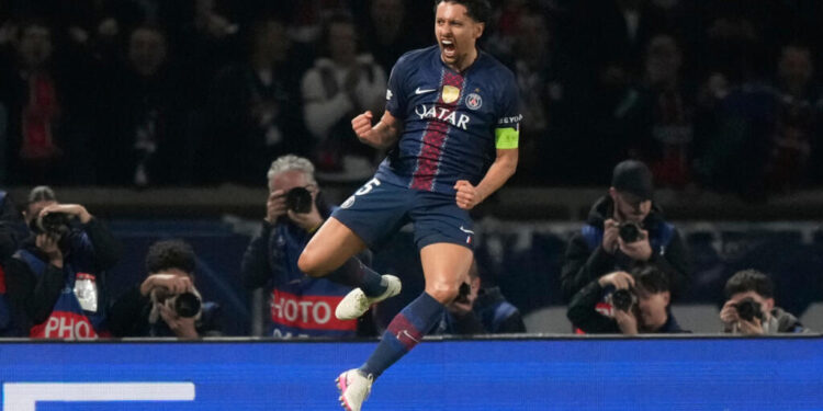 PSG fight back against Monaco to reach Champions League round of 16