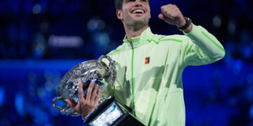 Carlos Alcaraz beats Novak Djokovic in Australian Open to make history