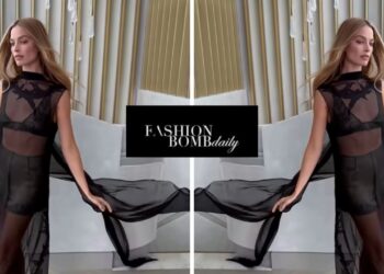 Margot Robbie Turns Up the Drama in Sheer Black Chanel Couture at a Press Event