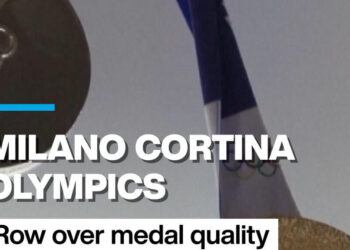 Milano Cortina Olympics: Row over medal quality