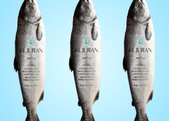 The latest skincare fad is rubbing salmon sperm on your face