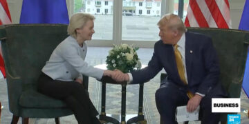 EU hits pause on trade deal with US, Trump warns countries not to 'play games' after Supreme Court ruling