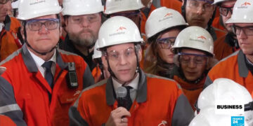 Macron visits steel mill as ArcelorMital confirms €1.3 billion low-carbon furnace project – Business
