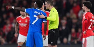 Real Madrid vs Benfica game stopped after Vinicius Junior racism allegation, Champions League, video
