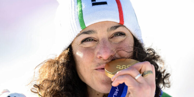 Italian skier Brignone wins giant slalom, achieving double Olympic gold