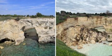 Italy’s ‘Lovers’ Arch’ collapses into the sea on Valentine’s Day | World News