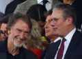 Starmer calls for apology from Man Utd co-owner after ‘offensive’ remarks to Sky News | UK News
