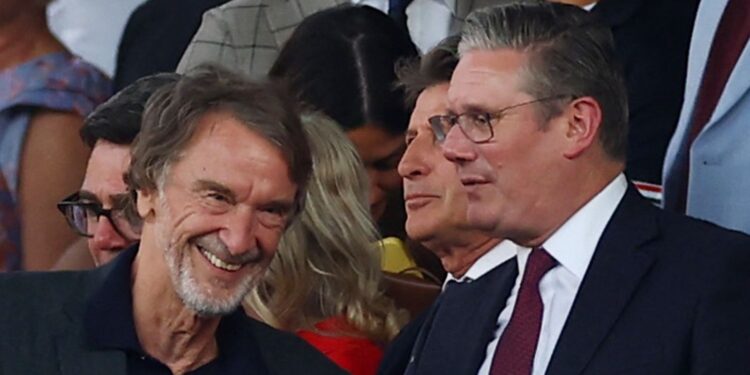 Starmer calls for apology from Man Utd co-owner after ‘offensive’ remarks to Sky News | UK News