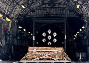 US military airlifts small reactor as Trump pushes to quickly deploy nuclear power : NPR