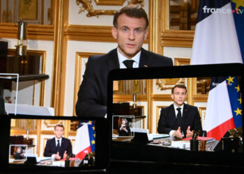 Macron says France is sending its aircraft carrier to the Mediterranean