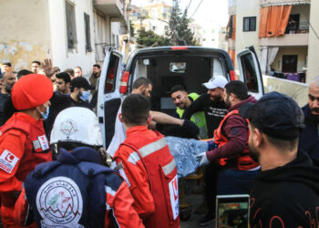 Lebanon says 26 paramedics were killed in Israeli strikes since March 2
