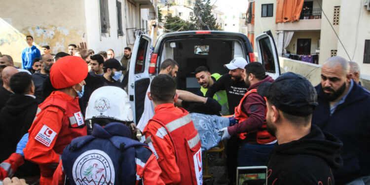 Lebanon says 26 paramedics were killed in Israeli strikes since March 2