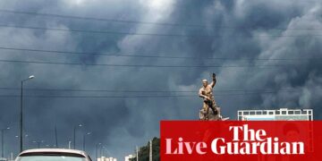 Middle East crisis live: Israel warns it will pursue Iran’s next supreme leader; black smoke smothers Tehran after missiles strike oil depots | US-Israel war on Iran
