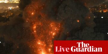 Middle East crisis live: New supreme leader ‘safe’ despite war injuries, says president’s son; Iran retaliates as Israel pounds Lebanon | World news