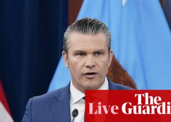 ‘We didn’t start this war but under president Trump, we’re finishing it,’ says Pete Hegseth – US politics live | US news