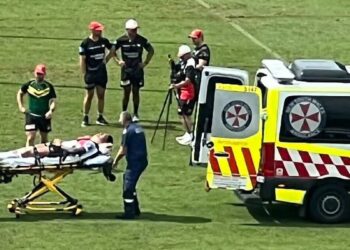 NRL news 2026 | St George Illawarra Dragons player Loko Pasifiki Tonga injured at training, ambulance called