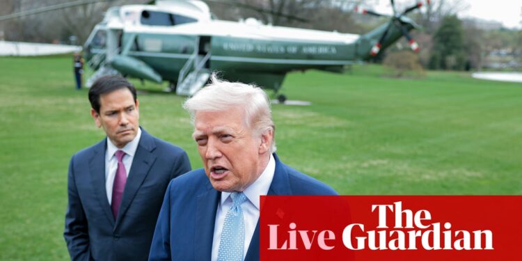 Trump claims strict voter ID act should be ‘easy pass’ but says ‘we need Democrat votes’ – live | Donald Trump