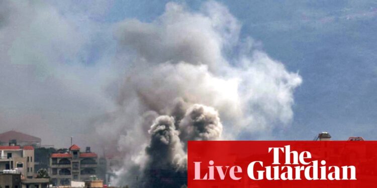 Middle East crisis live: Israel urges evacuation in south Lebanon ahead of attack; strikes on US embassy in Iraq | US-Israel war on Iran