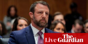 Trump nominee Markwayne Mullin grilled by senators at DHS confirmation hearing – live | Trump administration