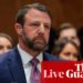 Trump nominee Markwayne Mullin grilled by senators at DHS confirmation hearing – live | Trump administration