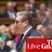 Starmer to provide update on British response to escalating Middle East crisis – UK politics live | Politics