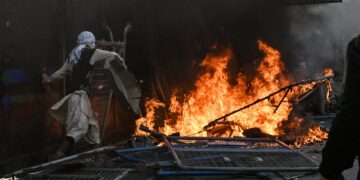 U.S. Marines Fired On Protesters Storming Consulate In Karachi, Officials Say