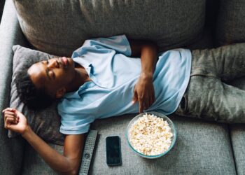 Why Do So Many People Fall Asleep Watching TV?