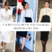 Lauren Sanchez Bezos in White and Black Sergio Hudson Fall 2026 Structured Peplum and Colorblock Knit Dresses on Television Appearances