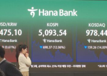 Korean stocks suffer worst crash ever as Iran war hits chipmakers