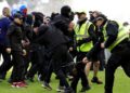 Scottish Cup Soccer Match Turns to Chaos After Fans Raid Pitch With Flares