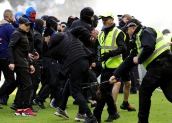 Scottish Cup Soccer Match Turns to Chaos After Fans Raid Pitch With Flares