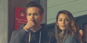 Blake Lively Packs on PDA With Husband Ryan Reynolds in Wales