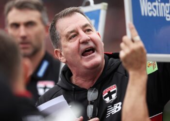 AFL news 2026 | St Kilda coach Ross Lyon on $2.7m duo Nasiah Wanganeen-Milera, Tom De Koning critics