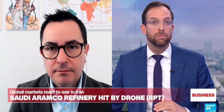 Oil prices surge as tanker traffic in Strait of Hormuz grinds to a halt