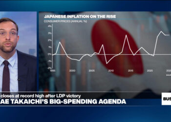 Nikkei index breaks record after Prime Minister Sanae Takaichi's election victory