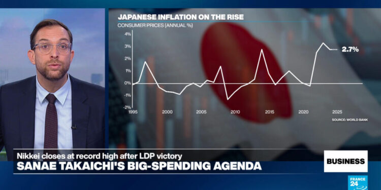 Nikkei index breaks record after Prime Minister Sanae Takaichi's election victory