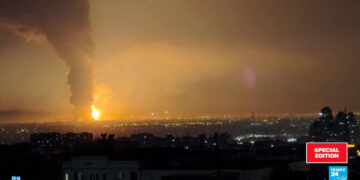 US, Israel strikes hit oil depot in Tehran