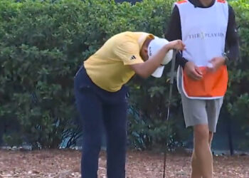 Golf news 2026, Collin Morikawa withdraws from The Players with back injury after one hole, video