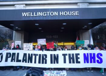 NHS hospitals urged to reject £330m data platform part-owned by Trump ally | UK News