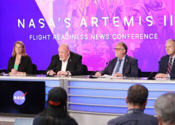 NASA sets Artemis II crewed moon mission launch for April 1 : NPR