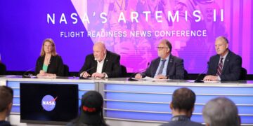 NASA sets Artemis II crewed moon mission launch for April 1 : NPR